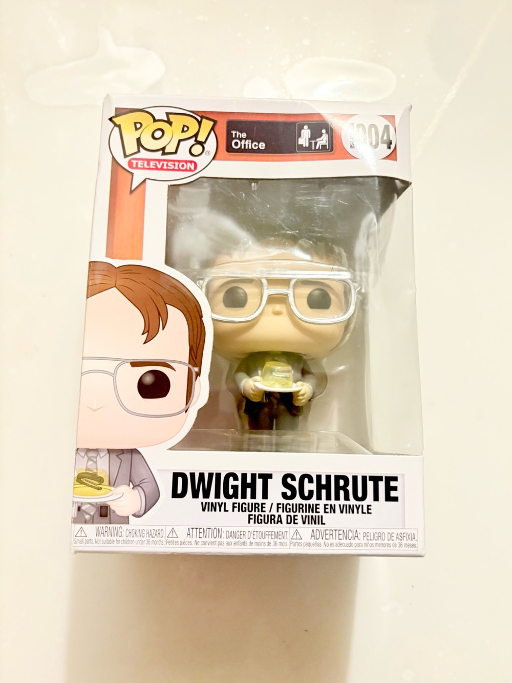 Funko Pop! Television Dwight Schrute Vinyl Figure - Yellow, Green, Brown